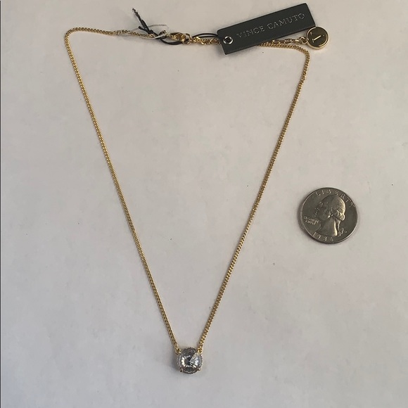 VINCE CAMUTO GOLD TONE NECKLACE!!! - Picture 5 of 7